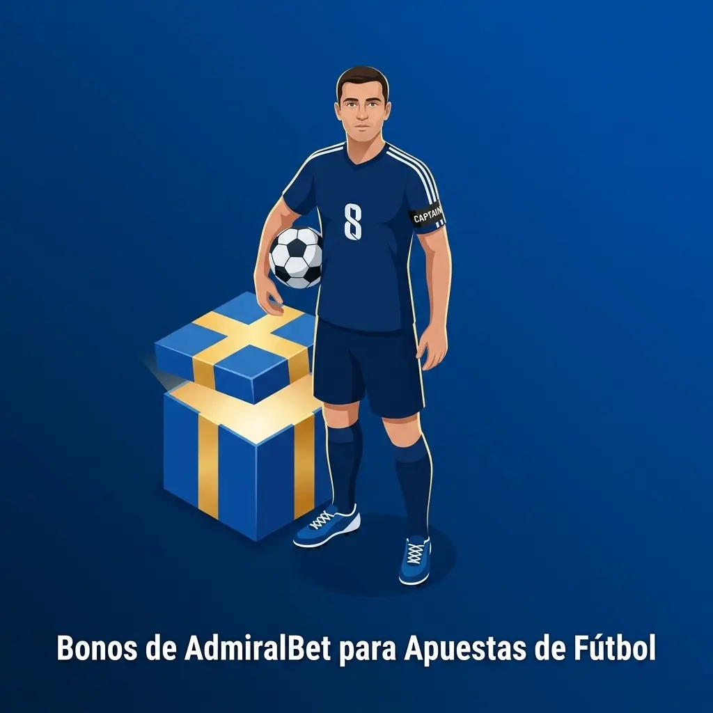 Bonos de bienvenida AdmiralBet: 100% hasta 150 EUR, freebet 10 EUR y giros gratis para apuestas de fútbol en España