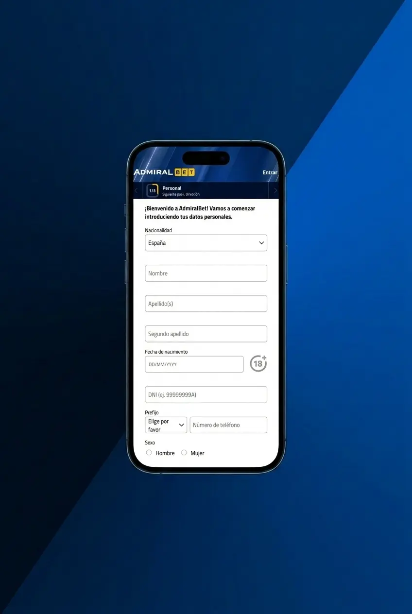 Guía paso a paso para apostar al fútbol en AdmiralBet desde registro hasta confirmar apuesta
