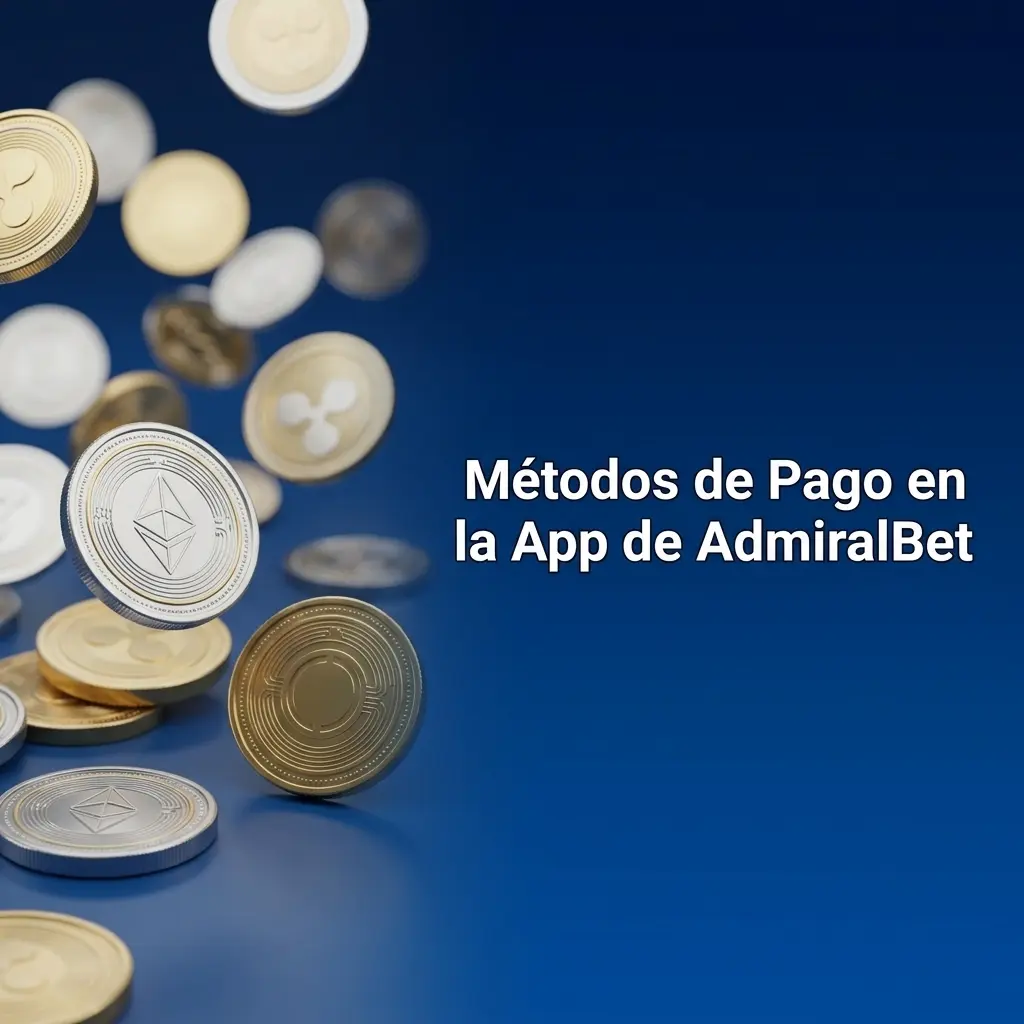 Métodos de pago en la app AdmiralBet: Visa, Mastercard, PayPal, Skrill, Neteller, Bizum y más opciones disponibles.