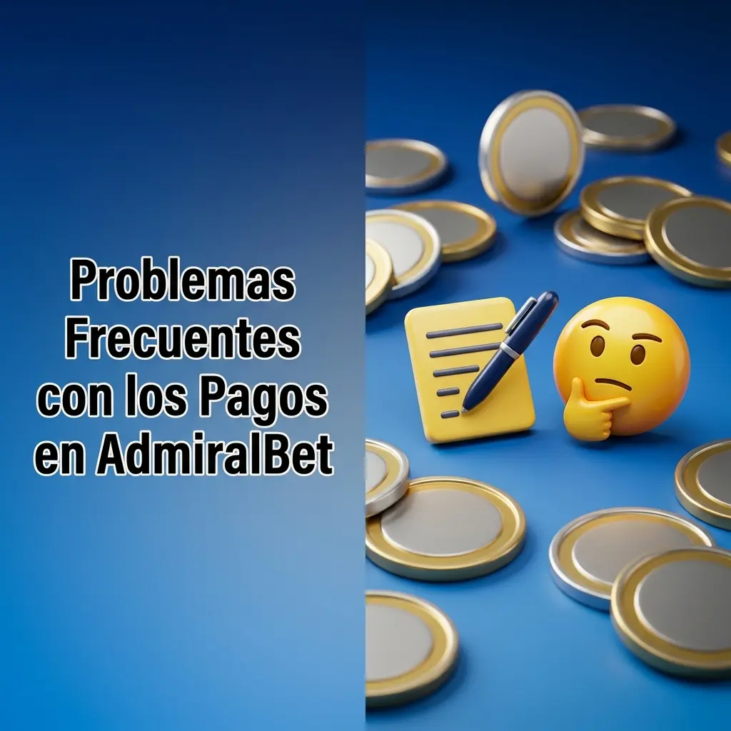 Guía de problemas frecuentes con pagos en AdmiralBet España: depósitos, retiradas y verificación